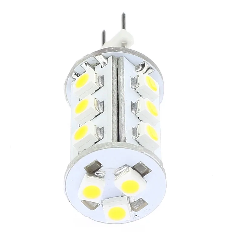 Бесплатная доставка 15 светодиодов G4 Bulb 3528 SMD 24V теплый белый яхты лодки автомобили