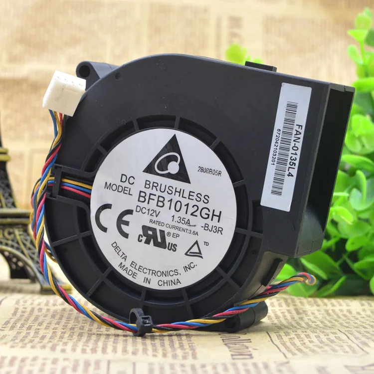 

New original 9.7CM 9733 turbo centrifugal blower fan BFB1012GH 12V 1.35A