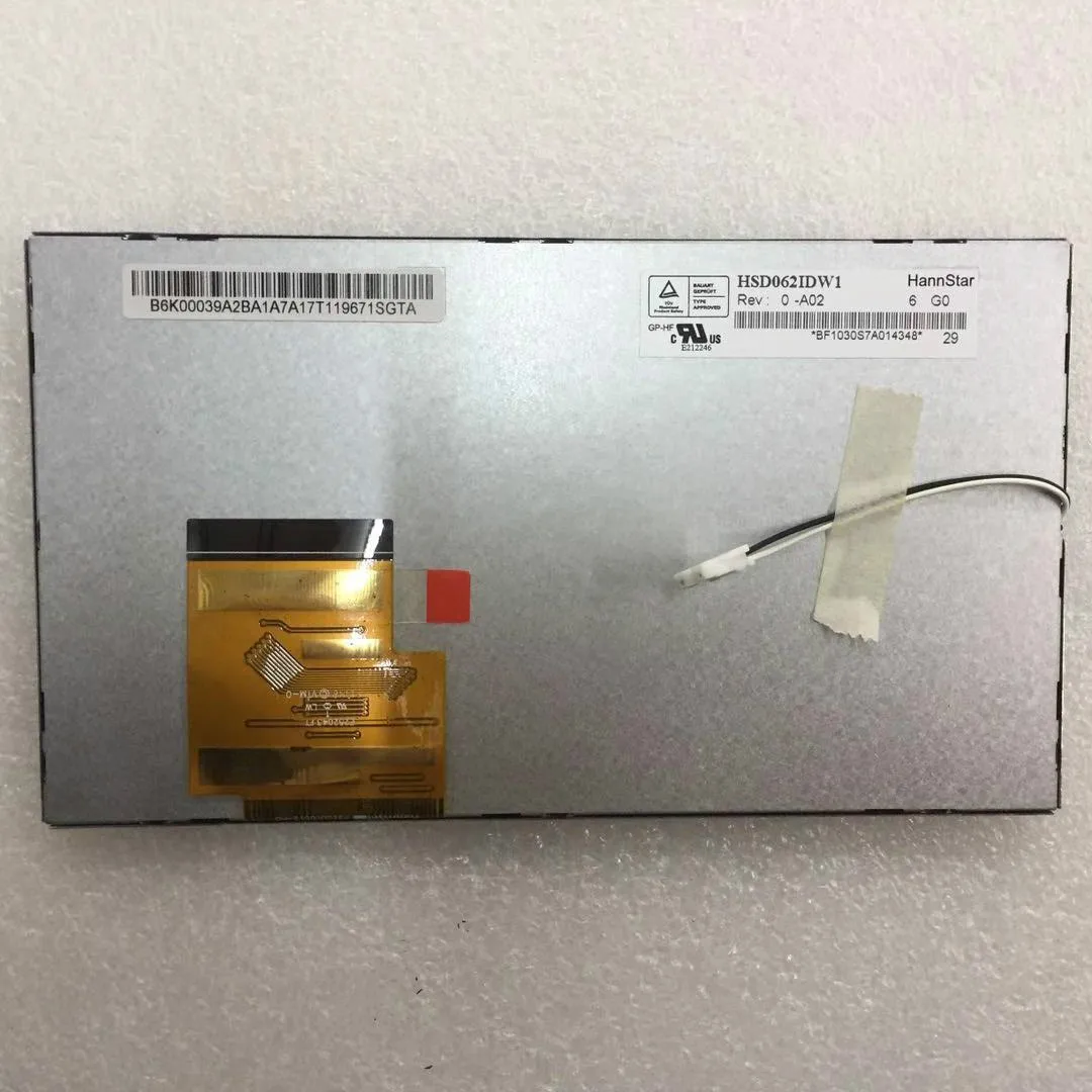 ЖК экран CLAA062LA02 CW 6 2 дюйма сенсорный с HDMI VGA 2AV 50 контактная плата драйвера