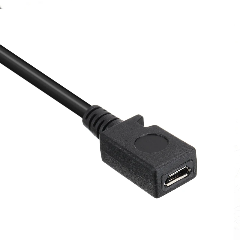 1 шт. переносные Micro USB 2 0 удлинительные кабели черного типа B для мужчин и женщин M/F