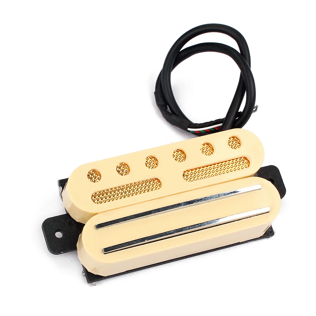 

Hot Rail With Dual Coil Humbucker Twin Pickup for Fender ST Strat Electric Guitar