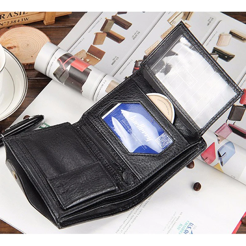 Короткий маленький мужской кошелек держатель для карт сумка денег | Багаж и сумки