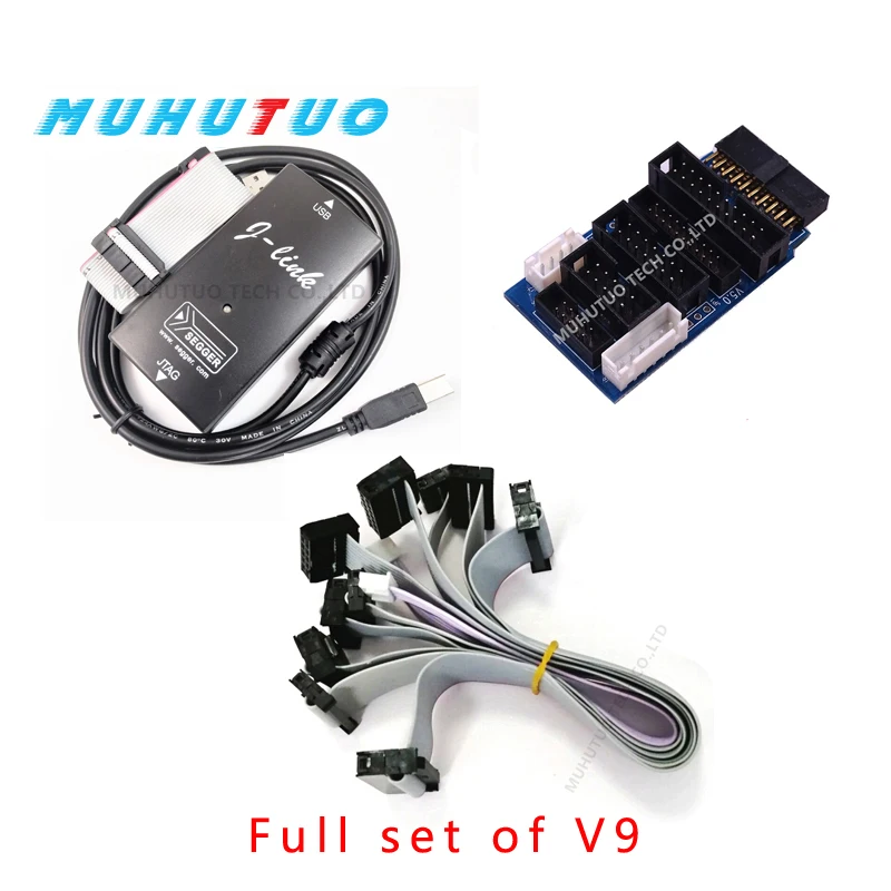 

JLINK J-LINK V9 ARM Emulator USB-JTAG Adapter Emulator STM32 ARM MCU