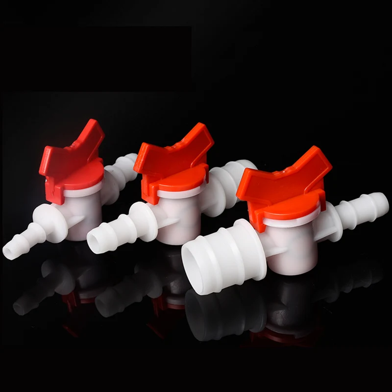 Пластиковый шаровой редуктор для шланга фитинг микроорошения аквариума и сада 4