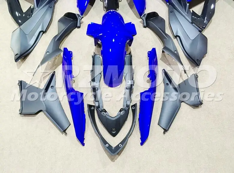 

New 2014 2015 2016 YZF R3 R25 ABS Injection Fairing Kit For Yamaha YZFR3 YZFR25 Complete Fairings Kits Custom Glossy blue