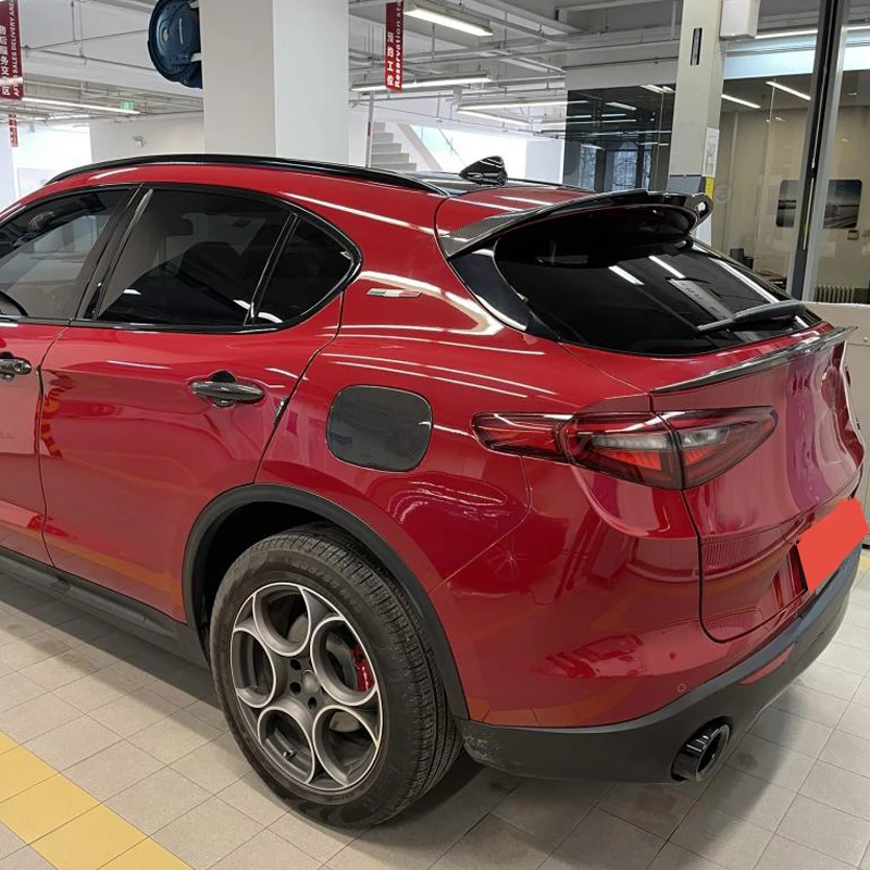 Автомобильный задний спойлер на крышу окна крыла для Alfa Romeo Stelvio 2017 2018 Base Sport Ulitity TI