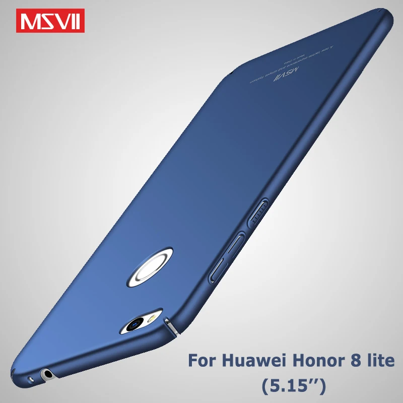 Матовый чехол MSVII для Huawei Honor 8 Lite из поликарбоната 8X Max 8C 8A Pro чехлы|Бамперы| |