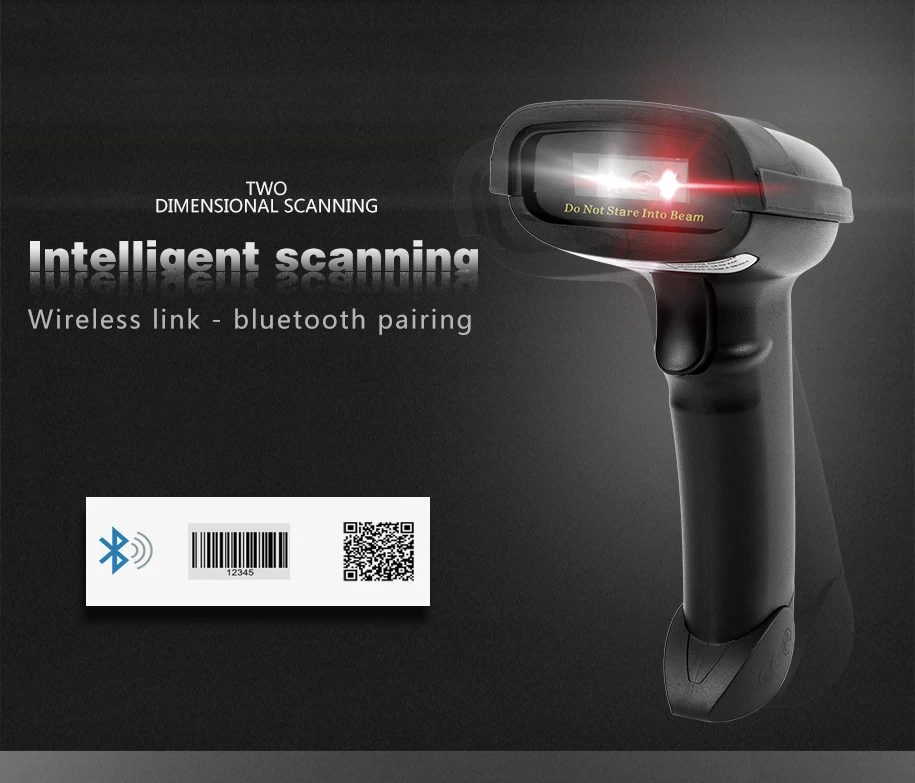 NETUM NT-1698W Ручной беспроводной сканер штрих-кода и NT-1228BL Bluetooth 1D/2D QR считыватель штрих-кода PDF417 для IOS Android IPAD