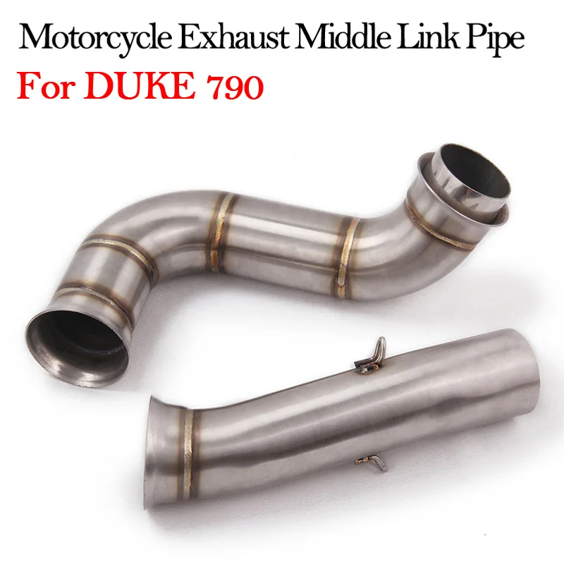 Для DUKE790 Duke 790 средняя звеньевая труба выхлопная для мотоцикла Модифицированная