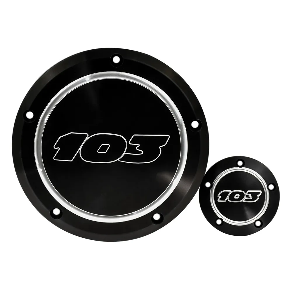 Боковая крышка сцепления двигателя мотоцикла 103 Дерби Для Harley Dyna Super Glide Custom Softail Fat