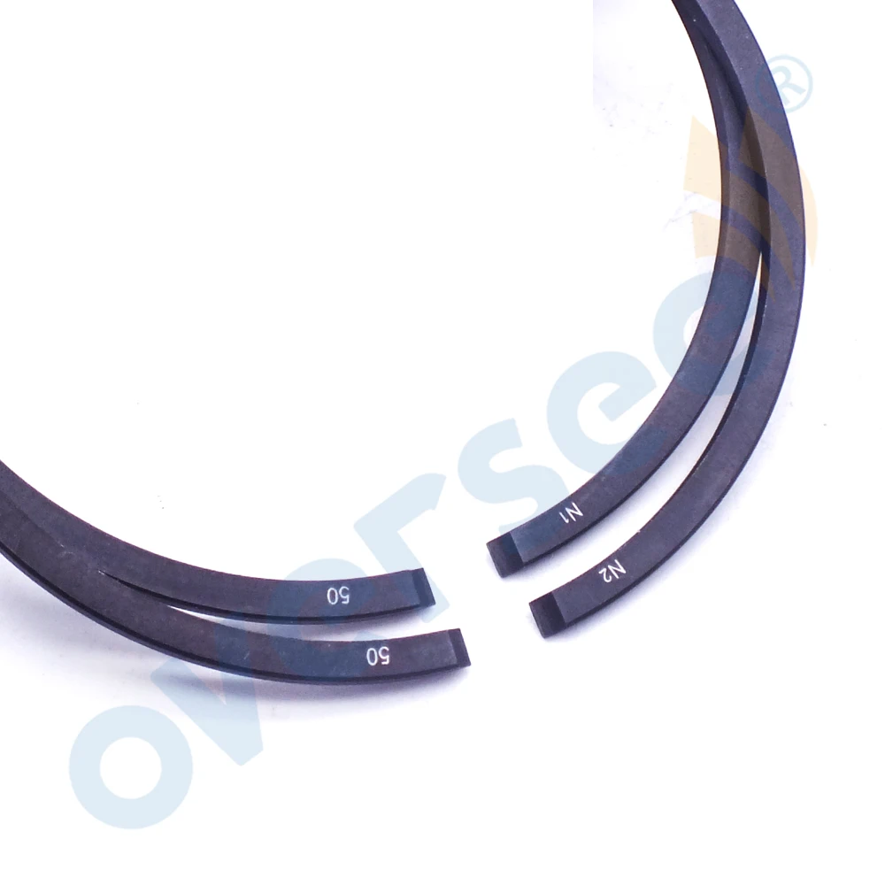 

3B2-00011-0 Piston Ring 50mm STD For Tohatsu Nissan 9.8HP Outboard Motor Parts 2 Stroke Carburetor Type