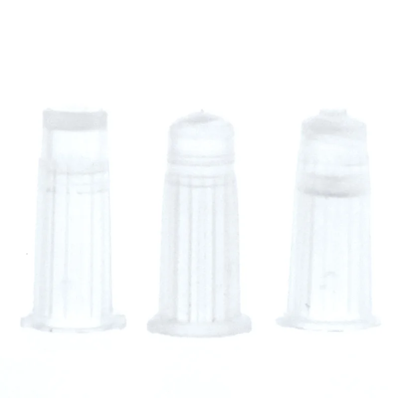 Wholesale High Quality 1ml/1cc Syringe Assortment Caps Pack of 20000 American Glue Dispensing Tip Cap (Clear) | Инструменты