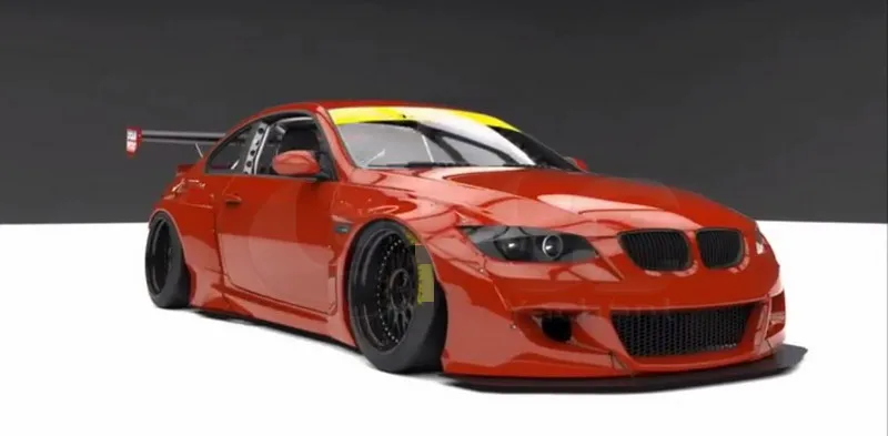 Автомобильный Стайлинг FRP Стекловолоконный Корпус Комплект подходит для 2007 2013 E92