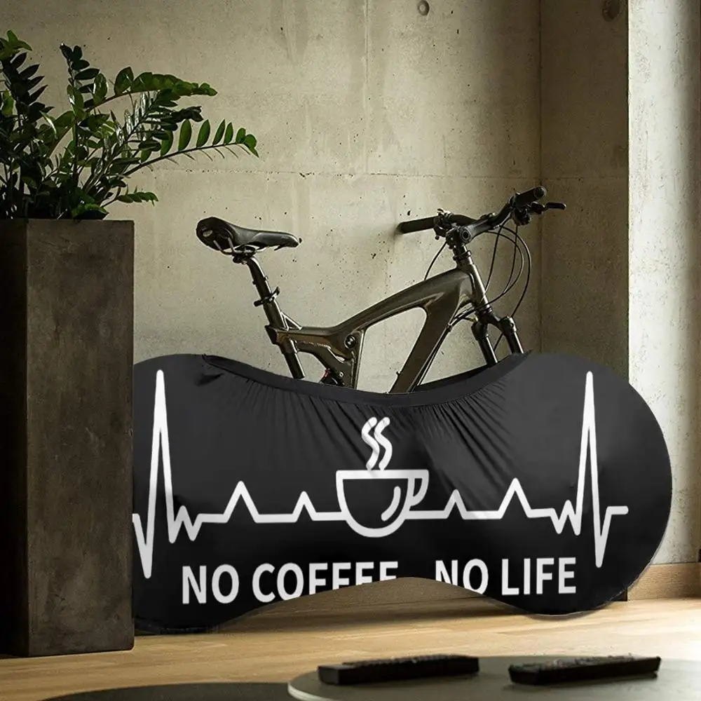 

2020 Simple Creative Design No Coffee - No Life waterproof covers Outdoor MTB Rain Cover BIKE Bicycle dust cover MTB Biking