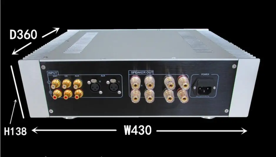 Фото EA80 класс A усилитель высокой мощности 80 Вт * 2 hifi усилитель мощности №2