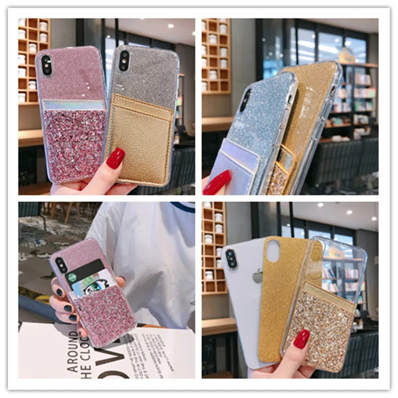 Чехол бумажник с блестками для Asus Zenfone 3 ZE520KL ZE552KL 4 Max Pro ZC554KL ZC520KL ZS551KL Selfie ZD552KL