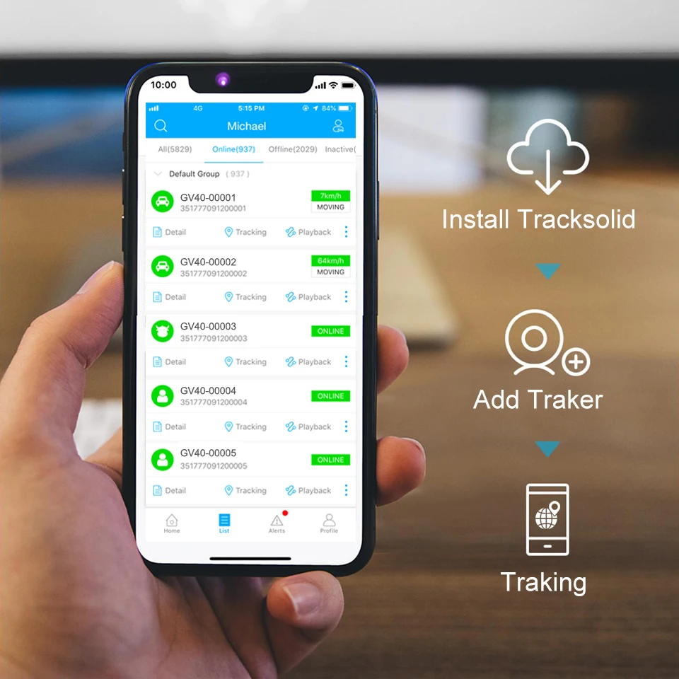 GPS трекер автомобильный 4G LTE с приложением|GPS-трекеры| |