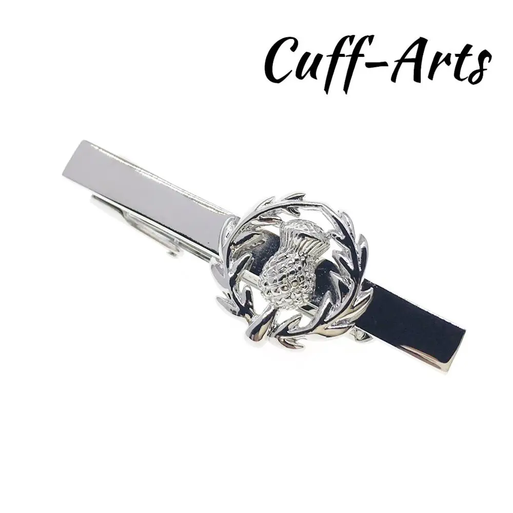 Зажим для галстука мужчин шотландский тигель Для Галстука высокое качество