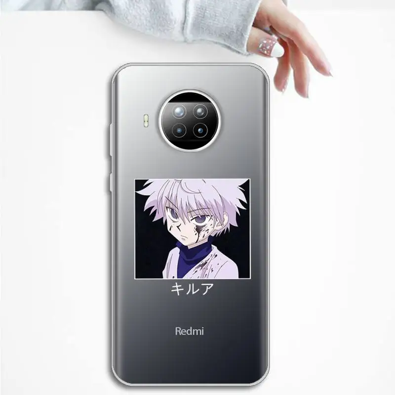 

hunter x hunter Phone Case Transparent Clear for Xiaomi Redmi note 10 t 8 9 pro lite 11