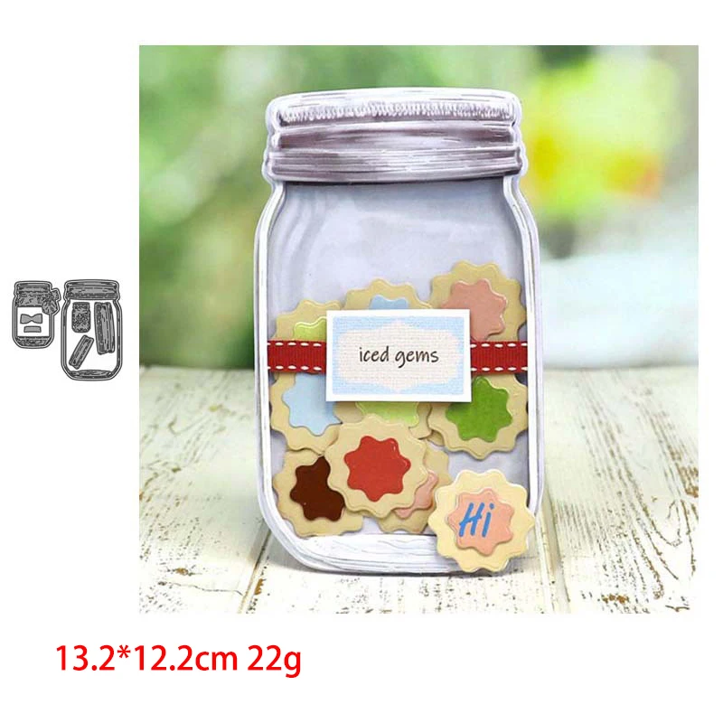 

Drifting Bottle Metal Cutting Dies Scrapbooking Craft Mold Cut Die Stencil Handmade Paper Card Make Template New Design