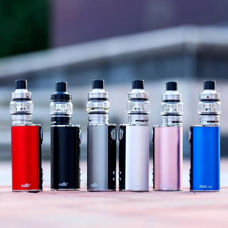 Eleaf iStick T80 набор с баком MELO 4 D25 5 мл 80 Вт бокс мод электронная сигарета Vape 3000 батарея