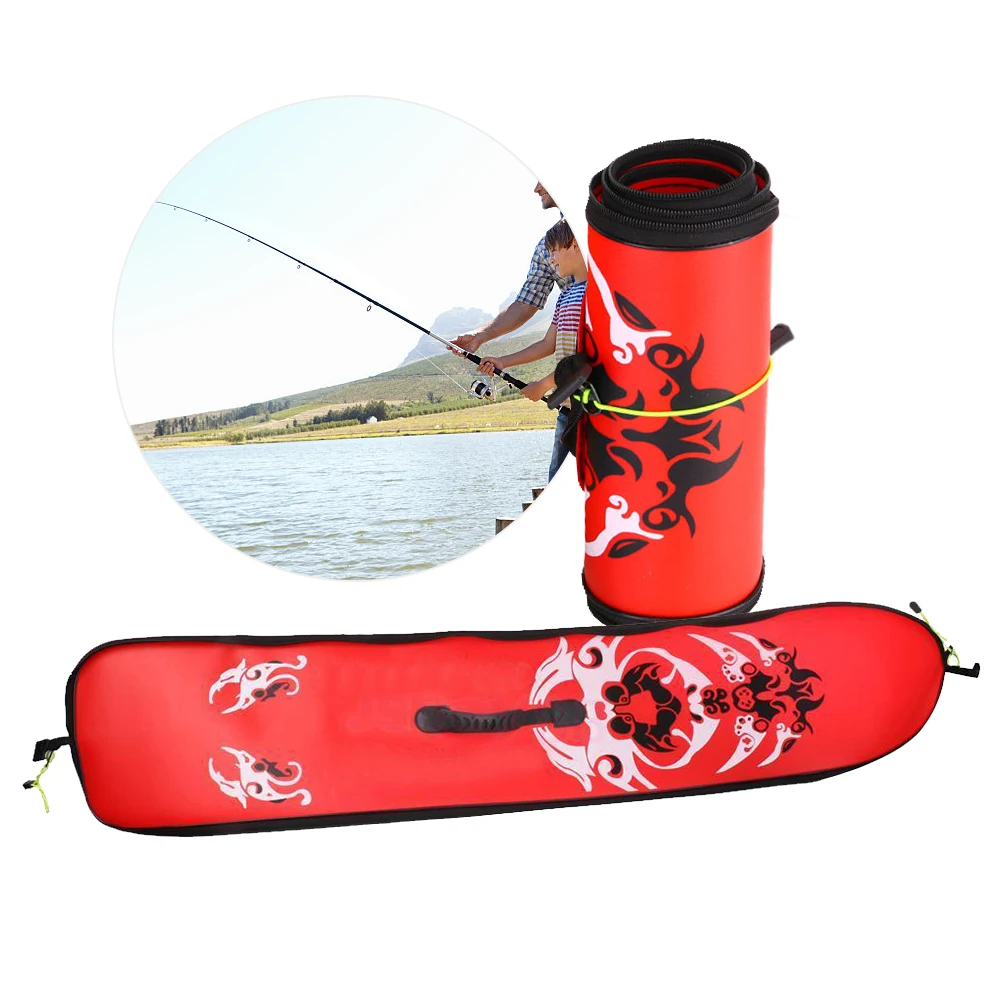 Портативная застежка молния прочная сумка для удочки складные инструменты