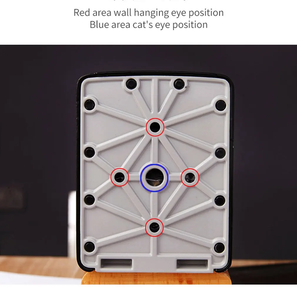 Клавиша блокировки настенный Алюминий брелок для ключей из Сейф всепогодный 4