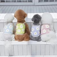 summer dog clothes small dog puppies cat pet clothes dog vests puppy clothes breathable sling vest puppy costume small dog cloth