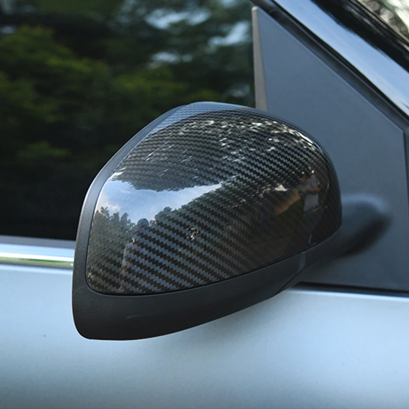 

Carbon Fiber Rearview Mirror Cover Decoration Shell Car Outer Exterior Refit Accessories for Mercedes Smart 453 Fortwo Forfour