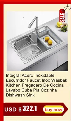 Встроенная Lavandino Banheiro Evier Acero Inox Portatil Lavello Cucina кухня Cuba Pia Cozinha Fregadero De Cocina раковина для мытья посуды