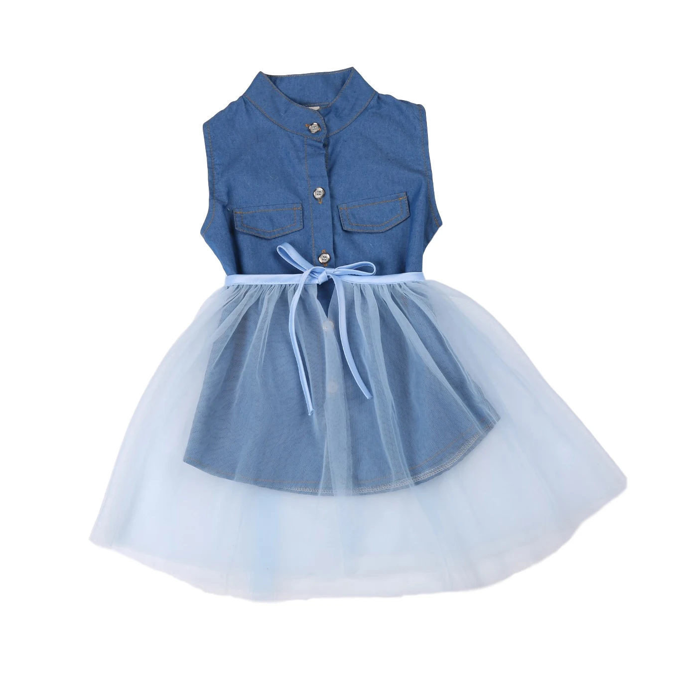 Новинка 2020 платье для маленьких девочек комплект платья платье-трапеция без