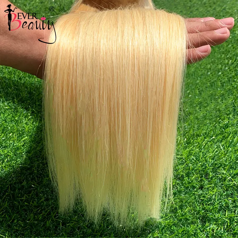 613 прямые человеческие волосы пряди с фронтальной застежкой бразильские