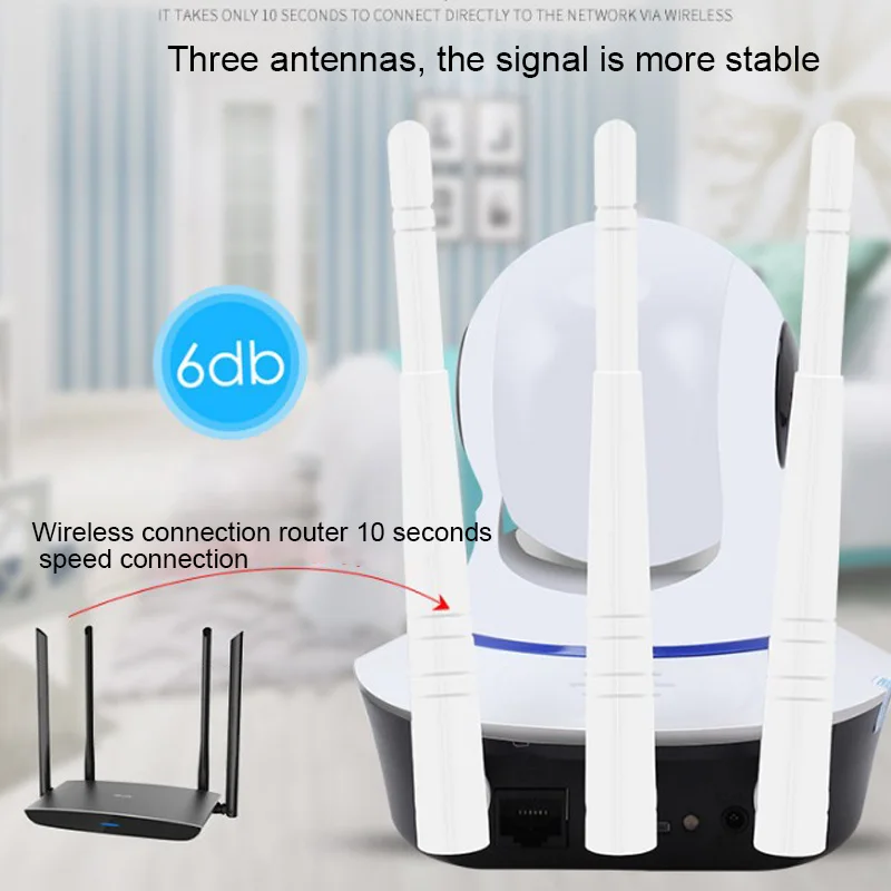 720 P/1080 P HD камера видеонаблюдения Wifi для домашней безопасности ip-камера