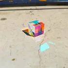 Кубик Рубика, 7 цветов, 12,7*12,7*12,7 мм