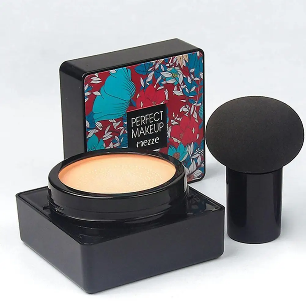 

Mushroom Cushion Lightweight Concealer Beauty Cream Makeup Face Long-lasting Cream Base Face BB Brighten Makeup Foundation Z4T1