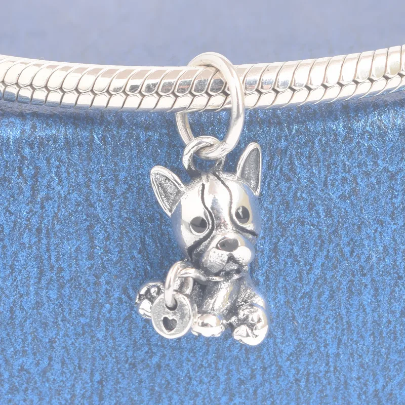 Браслет INBEAUT fit Pandora, серебро 925,, коала, кошка, лиса, бульдог, подвески, слон, лиса, собака, кролик, медведь, бусины, домашнее животное, сделай сам, ювелирное изделие