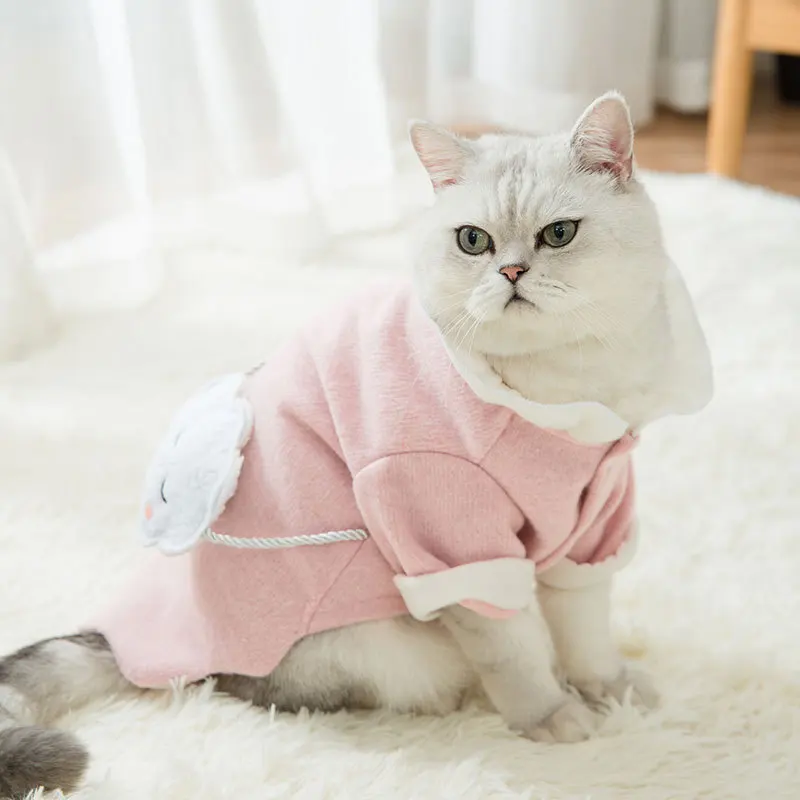 

Pet Puppy Kitten Coat Jacket For Small Medium Dogs Cats Chihuahua Yorkshire Clothing Costume Pink
