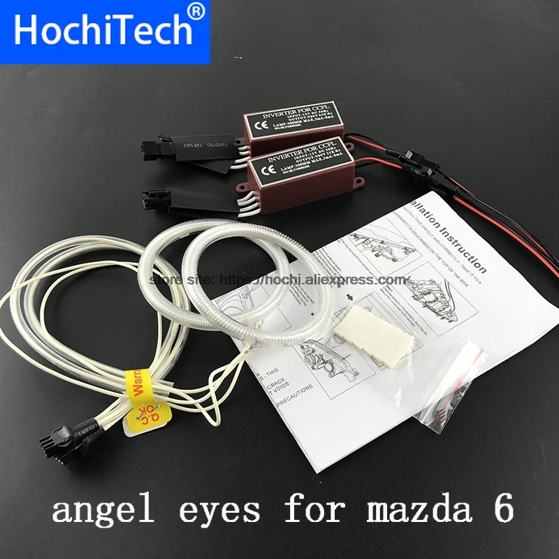 HochiTech белый 6000 К CCFL головной светильник Halo ангел демон глаза комплект ангела для