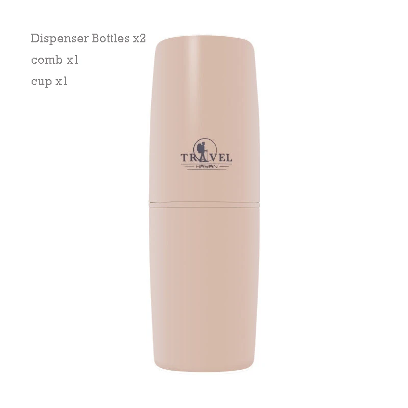 4 шт./компл. дорожный диспенсер для мыла набор косметических бутылок портативная