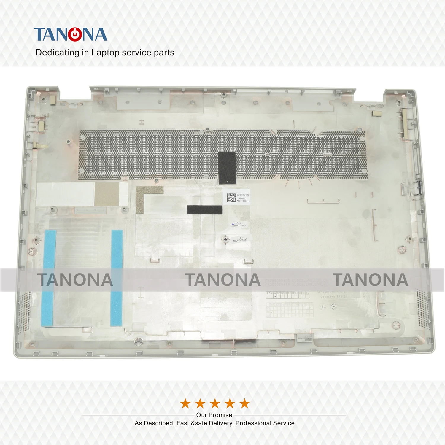 Оригинальная Новинка 5CB0S17575 Sil для Lenovo Ideapad C340-15 15IIL 15IML задняя крышка ЖК Нижняя