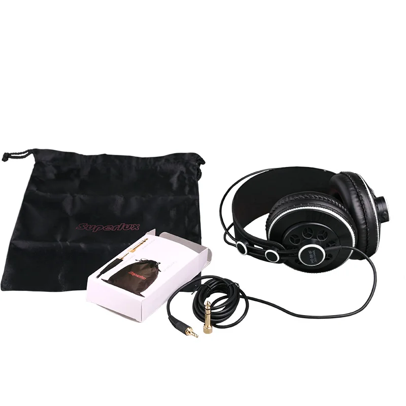 Оригинальные полуоткрытые профессиональные мониторные наушники Superlux HD681F для