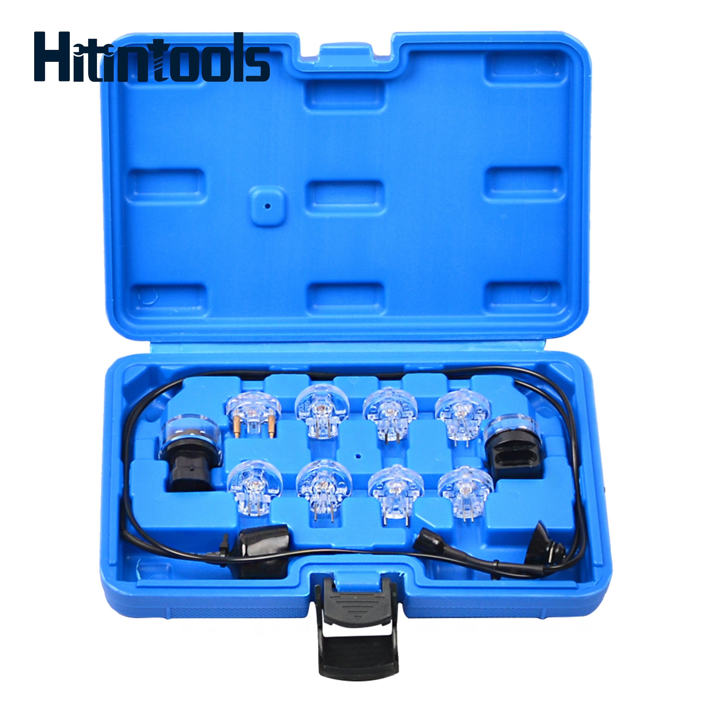 11Pcs Electronic Fuel Injection And Signal Noid Lite Tester Light Test Set