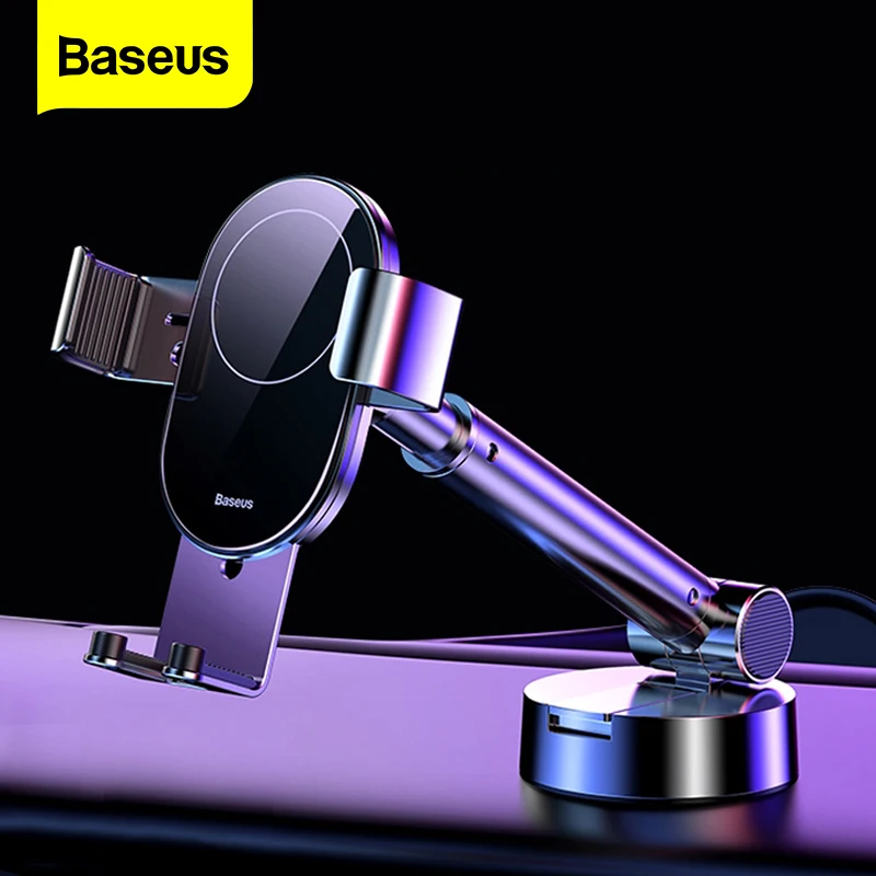 Автомобильный держатель для телефона Baseus Gravity подставка смартфона на присоске