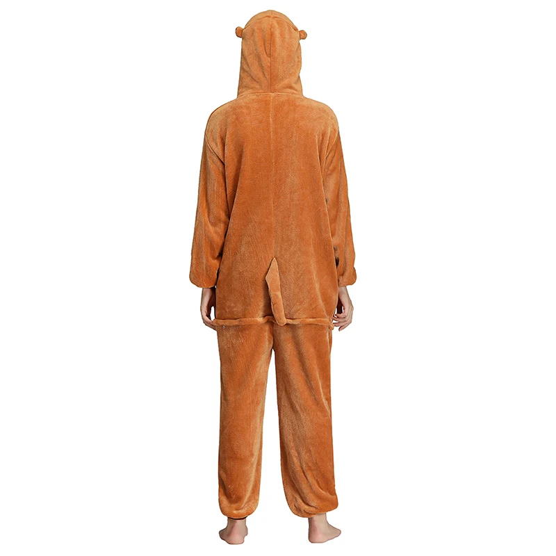 Новый Onesie Mongoose кошка взрослый человек Женщины животных пижамы костюм один кусок