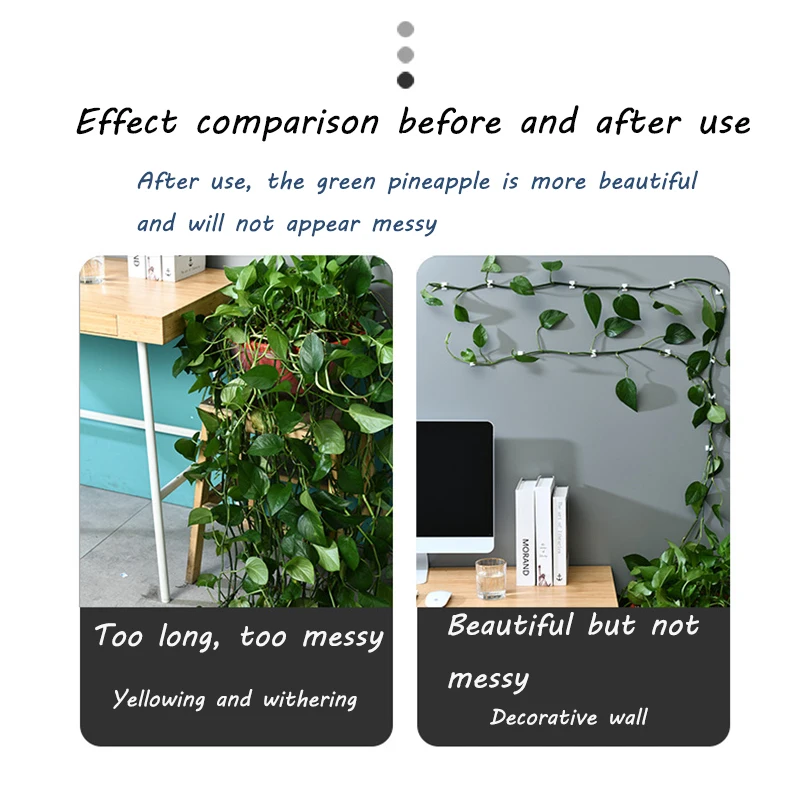 

Plant climbing wall Self-Adhesive Fastener Tied fixture Vine Buckle Hook Garden plant wall climbing Vine Clips Fixed Buckle Hook