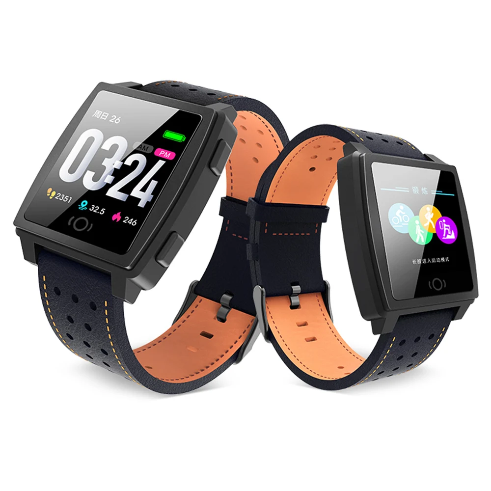 New CK22 Smart Watch Heart Rate Blood Pressure Sleep Tracker Sports Waterproof Women Men Bluetooth | Электроника