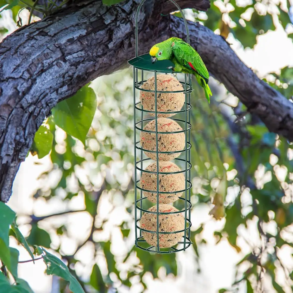 1 предмет металлический ПЭТ кормушка для дома на открытом воздухе подвесная