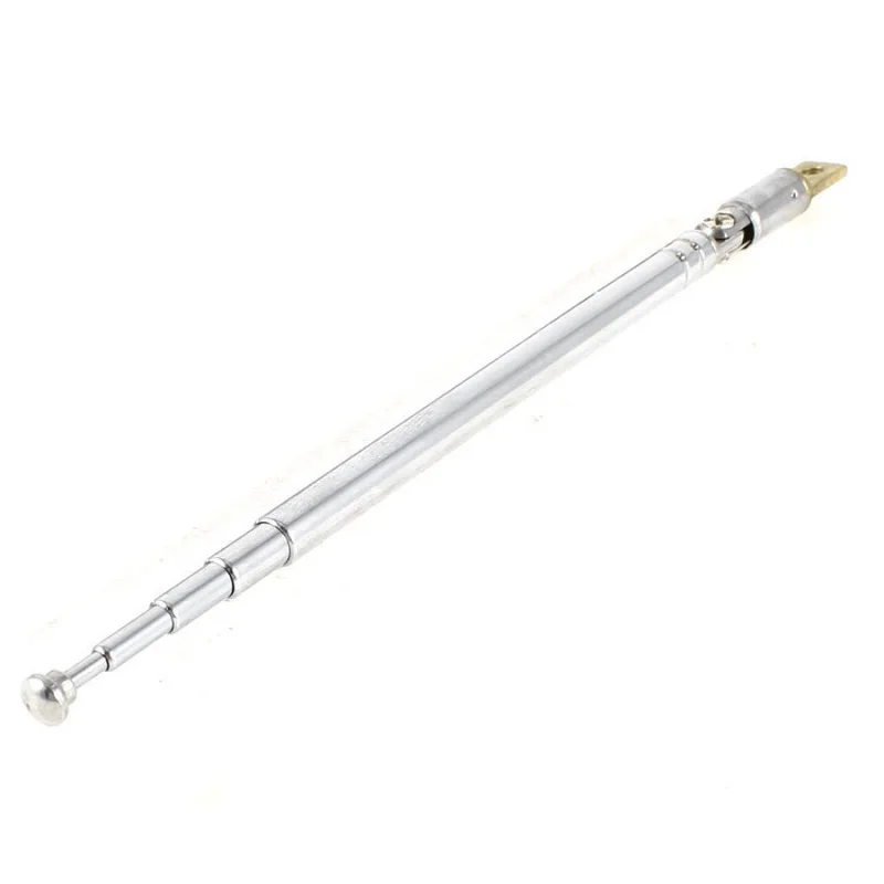 5 Pcs 32cm Length Section Telescopic AM FM Radio Antenna 180 Degree | Электроника