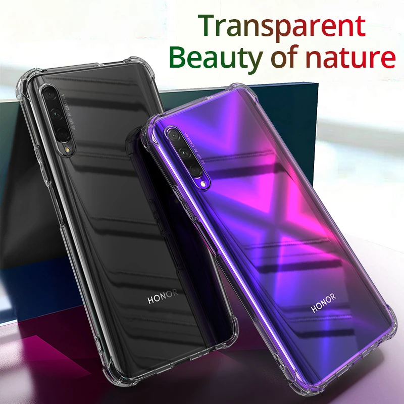 Силиконовый прозрачный противоударный чехол для Huawei Honor 20 PRO 20S 20e Lite 10 10i 8 9 9A 9X 30s 30i