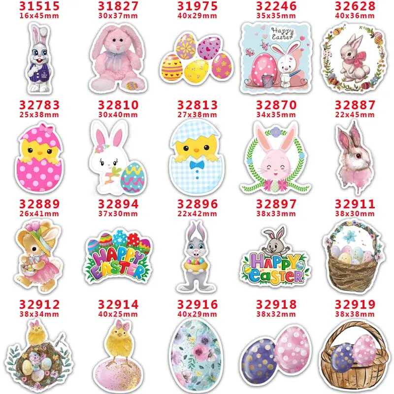 10 шт. пасхальные смолы) с плоским дном для волос луки плоское украшение из смолы